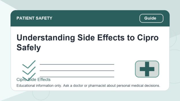 Cipro Digestive and Liver Side Effects: Gut, Diarrhea, and Warning Signs
